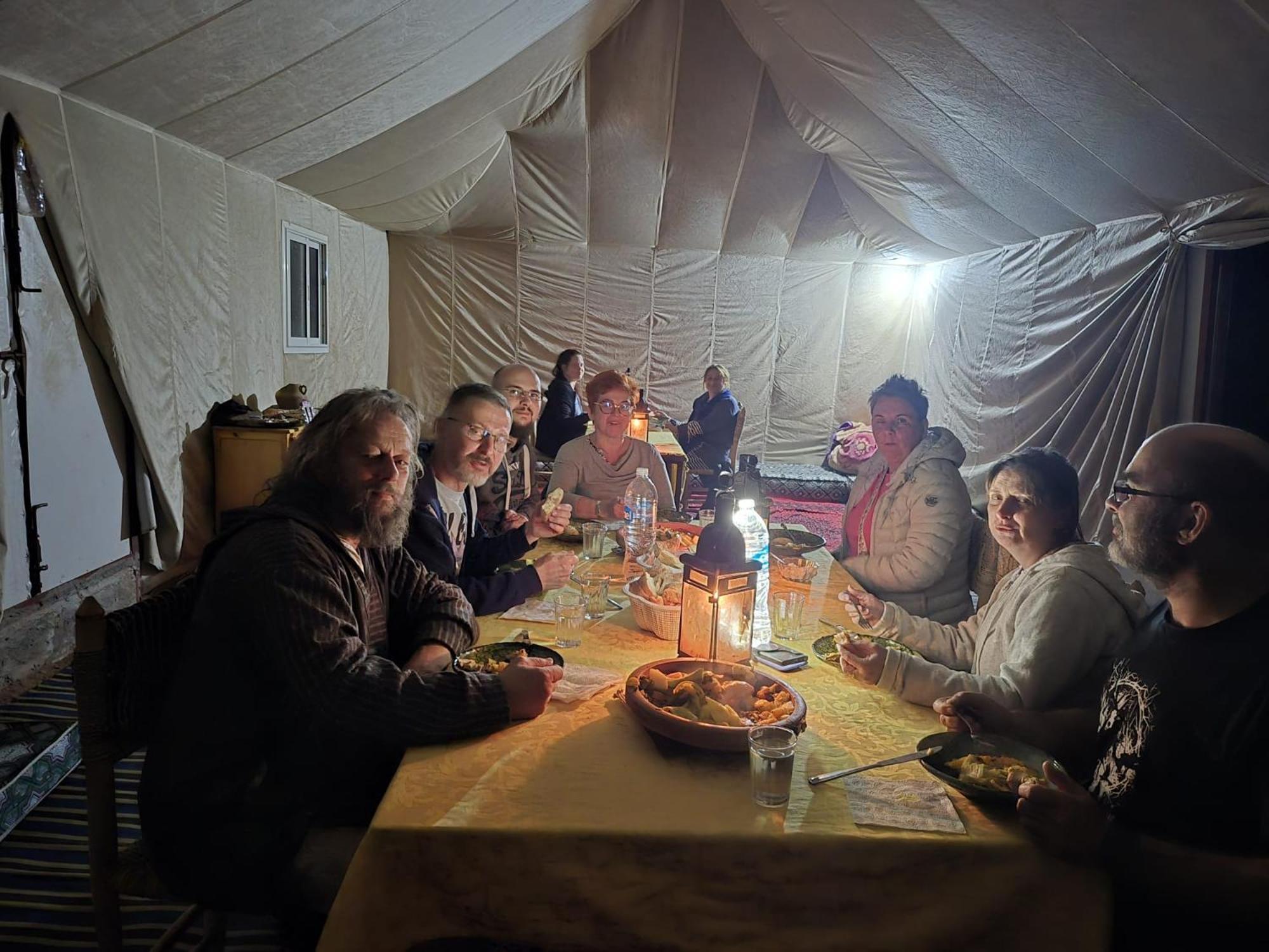 ホテル Bivouac Cote-Iriki Foum Zguid エクステリア 写真